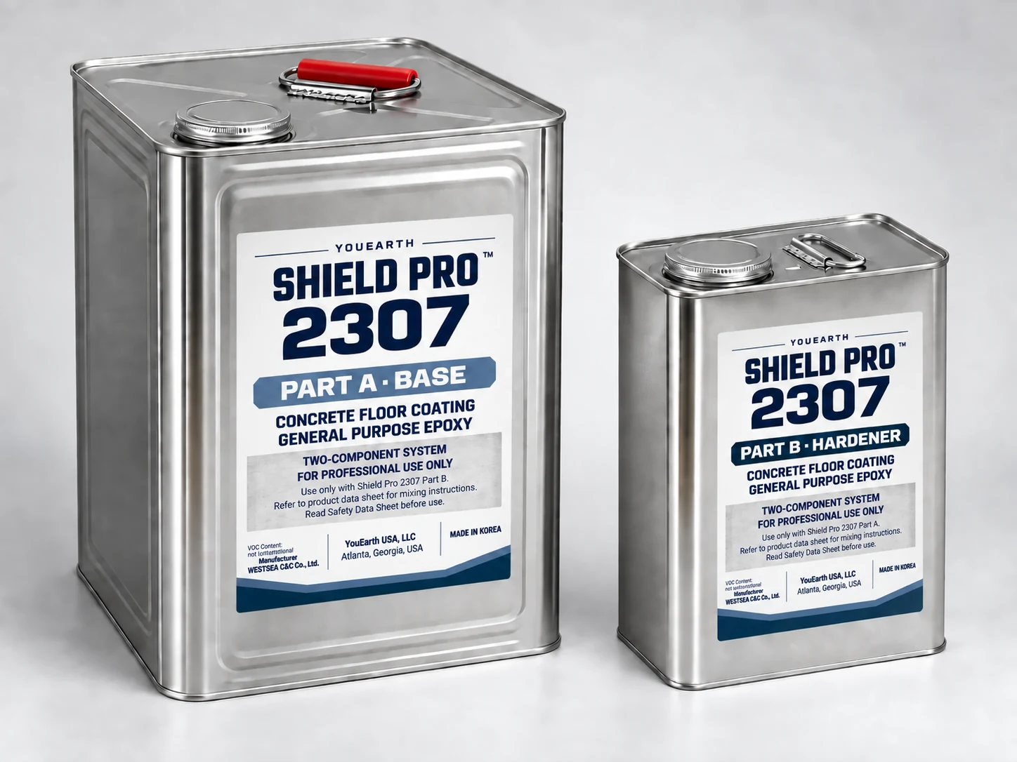 Shield Pro 2307 base and hardener set